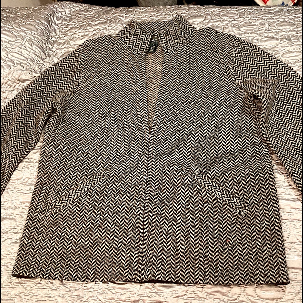 Ralph Lauren 100% Lambswool Zip Through Cardigan